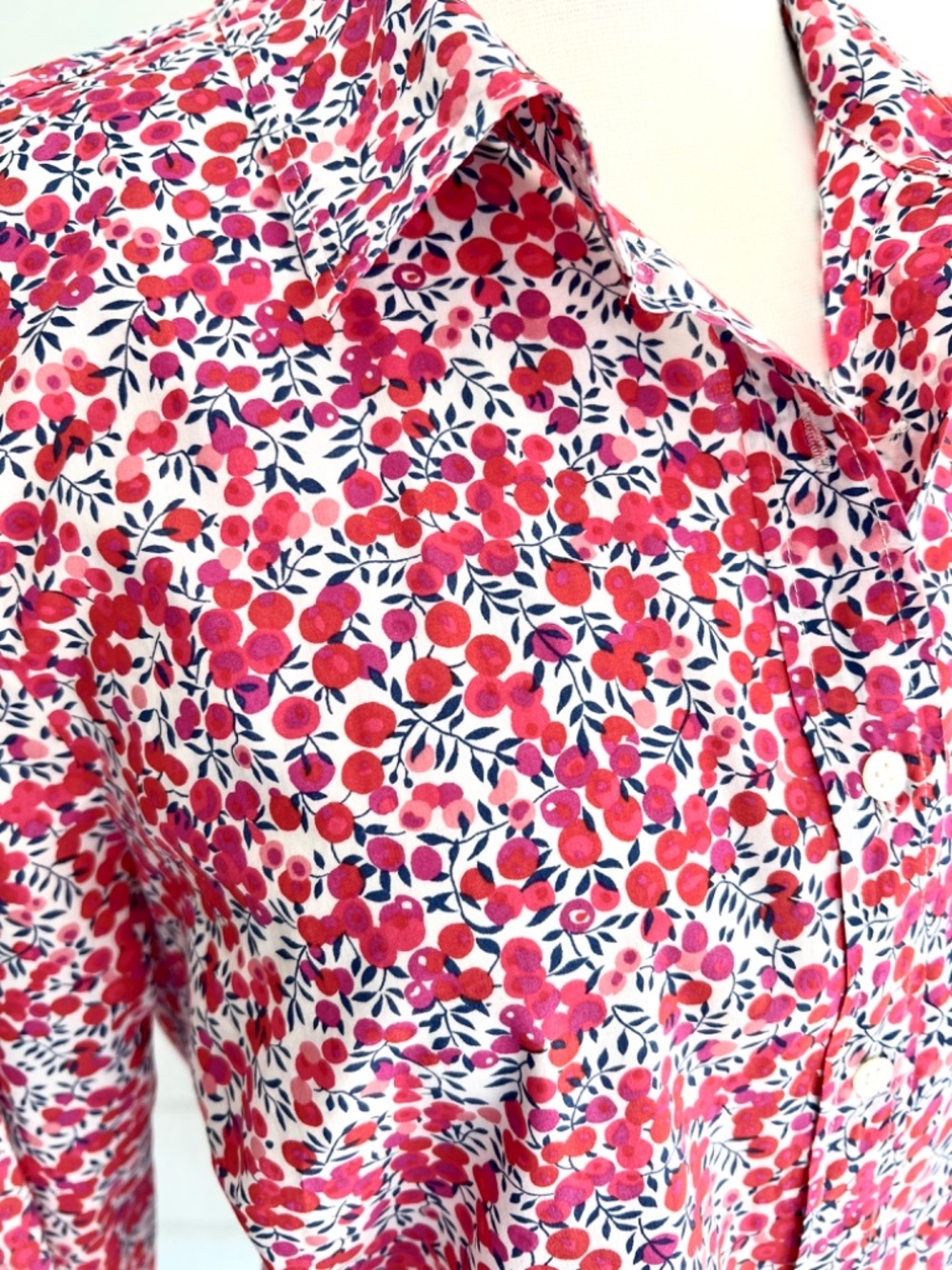 J. CREW The Perfect Shirt in Liberty Wiltshire Print - M - Picture 2 of 10